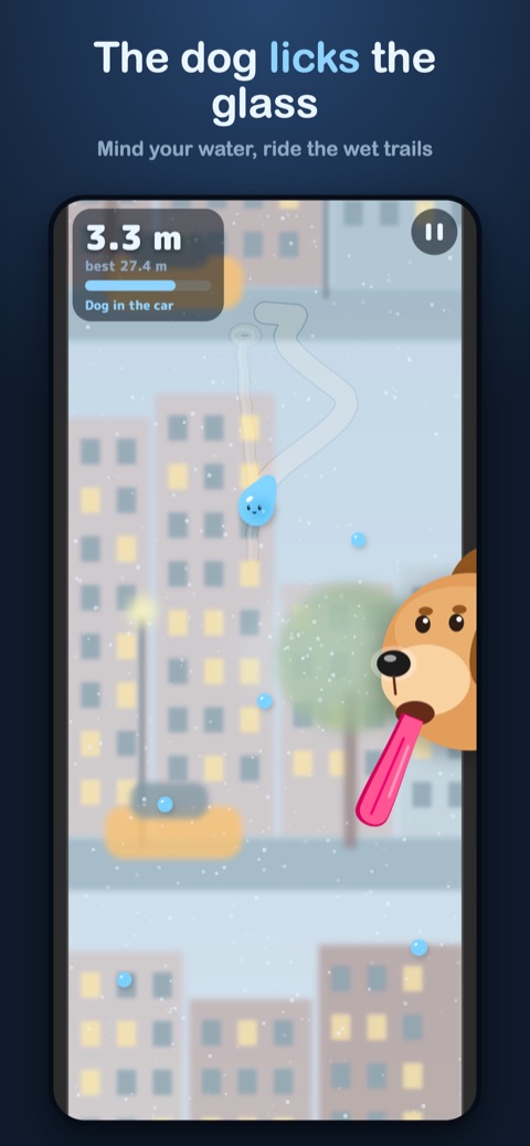 Adroption screenshot: the dog setting